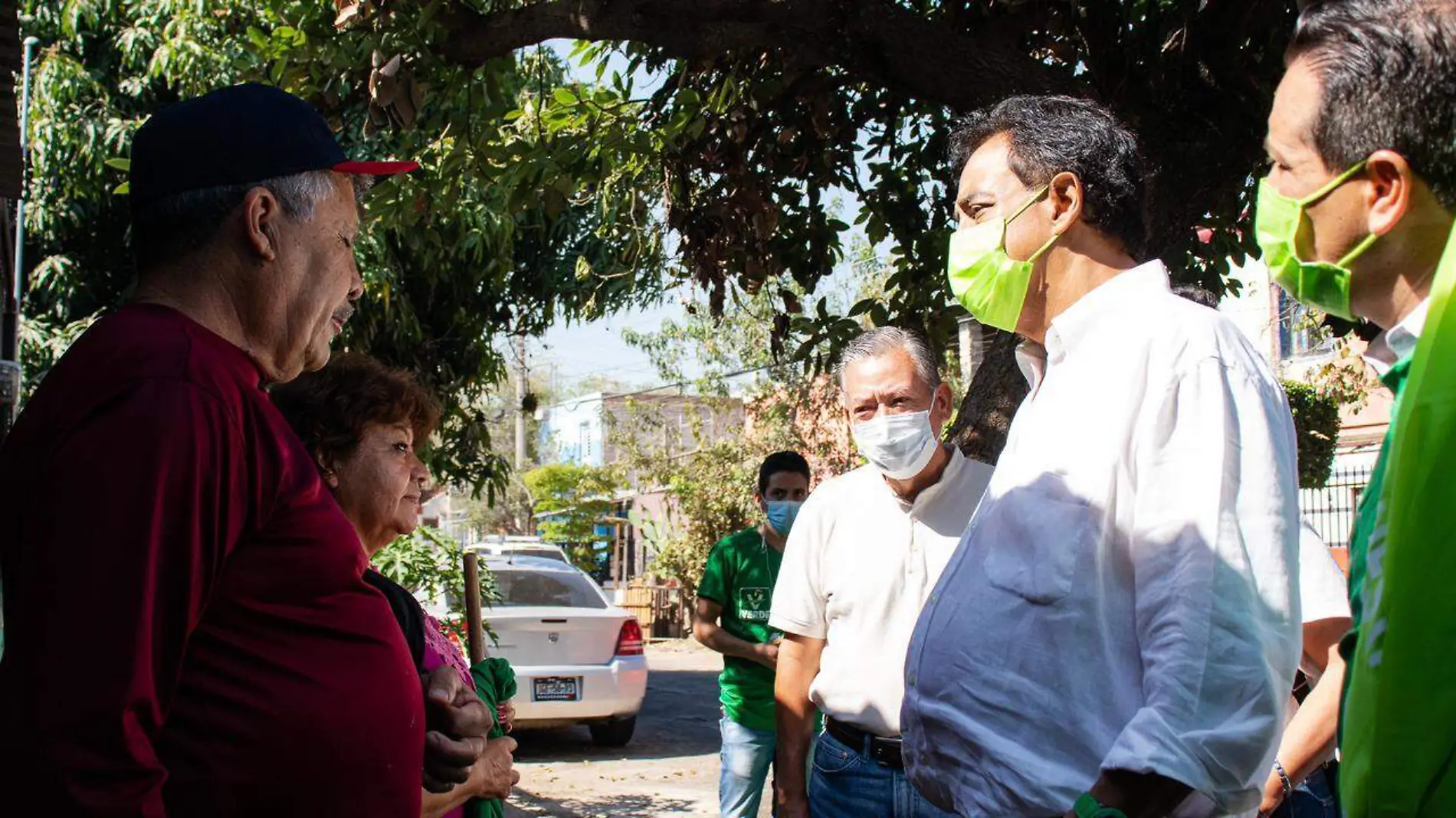 Salvador Cosío en la colonia Constitución